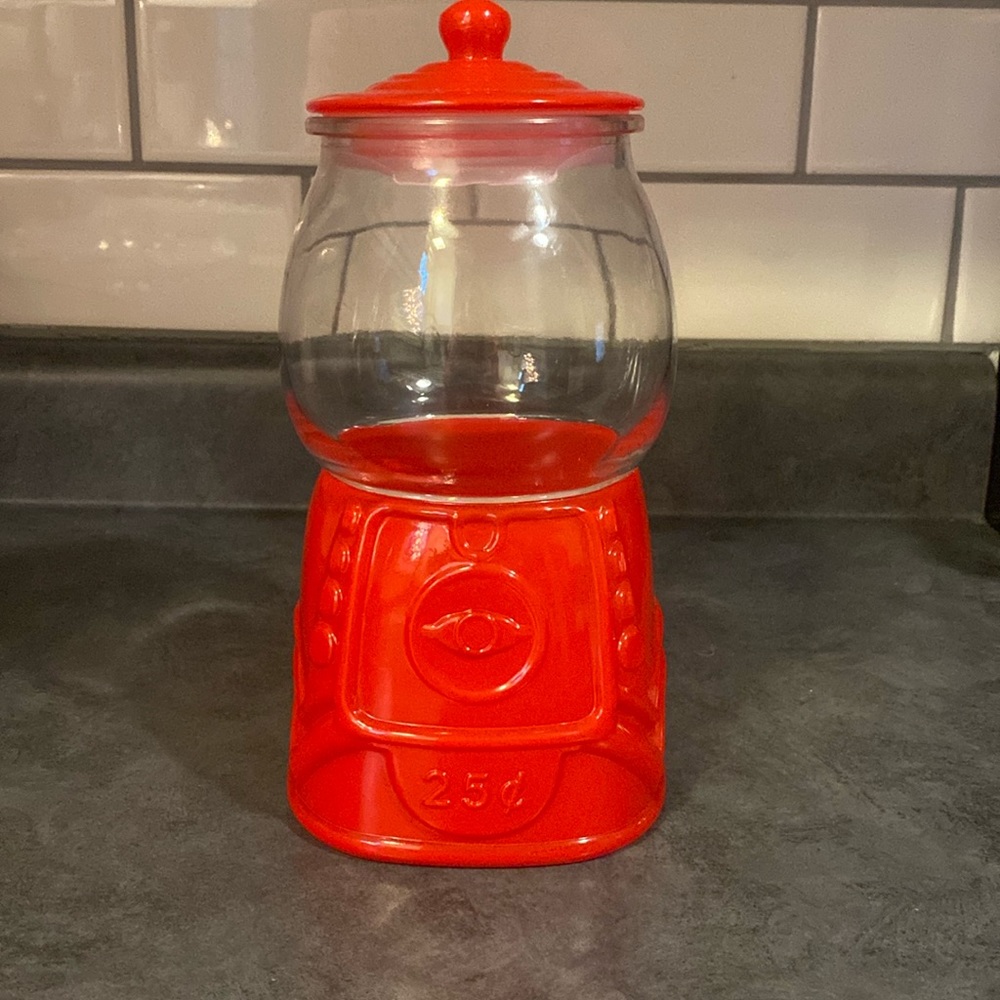 NWT Target Bullseye Red Gum-Ball Machine